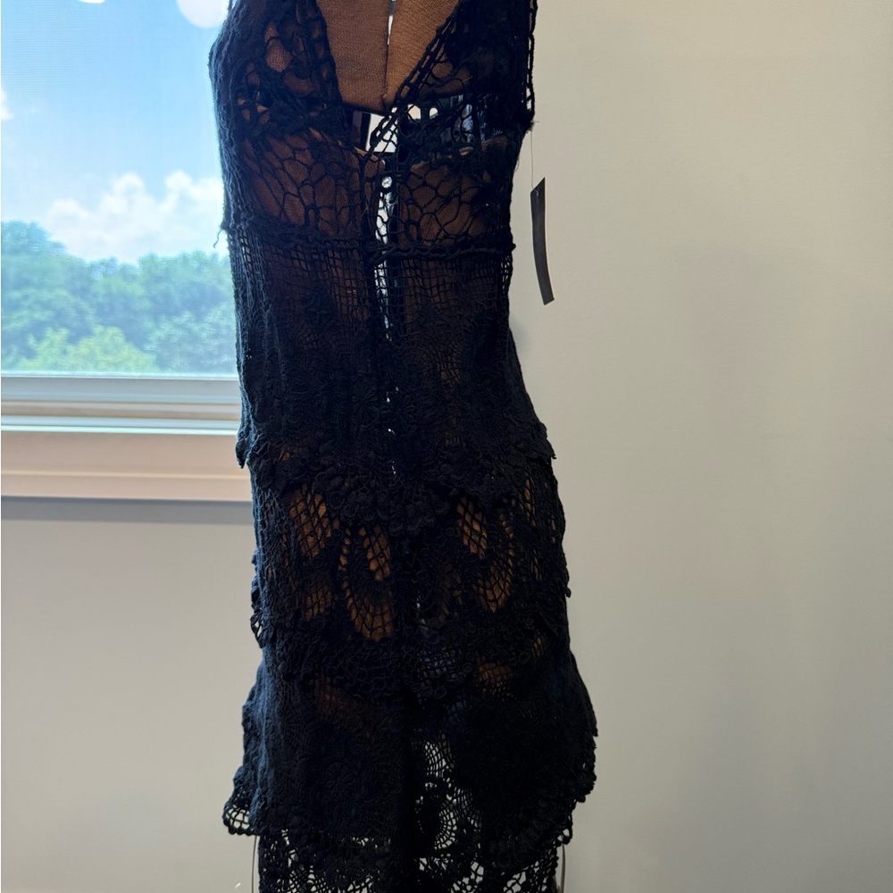 Anthropologie L'affaire lace layered tunic
